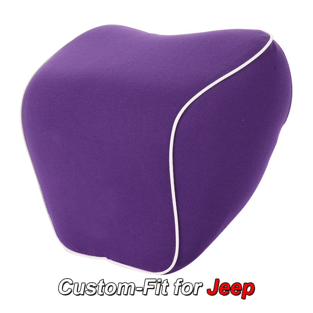 Lumbar Support Cushion for Car and Headrest Neck Pillow Kit, Custom-Fit For Car, Ergonomically Design for Car Seat, Car Accessories WAJE254