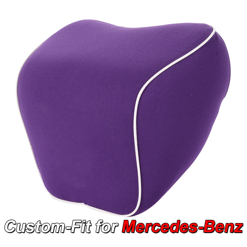 Lumbar Support Cushion for Car and Headrest Neck Pillow Kit, Custom-Fit For Car, Ergonomically Design for Car Seat, Car Accessories WAMB254