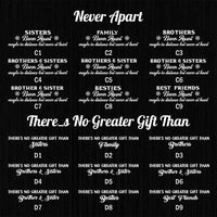 Thumbnail for There's No Greater Gift Than Brothers & Sisters Personalized Custom Name Aluminum Ornaments Gift For Christmas