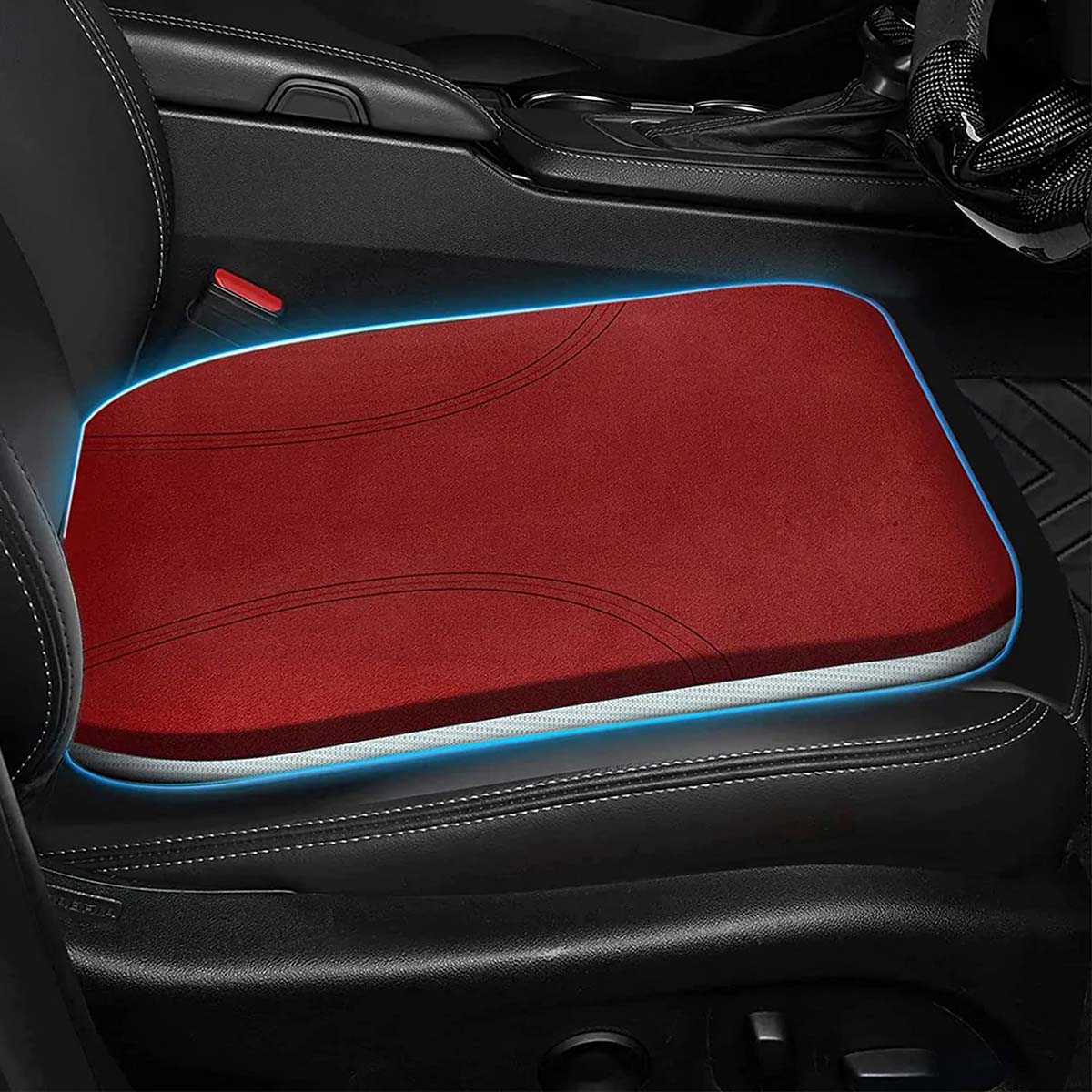 Car Seat Cushion, Custom Fit For Car, Car Memory Foam Seat Cushion, Heightening Seat Cushion, Seat Cushion for Car and Office Chair WAHY224