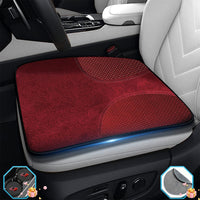 Thumbnail for Car Seat Cushion, Custom Logo For All Cars, Double Sided Seat Cushion, Breathable Suede + Ice Silk Car Seat Cushion, Comfort Seat Covers Cushion TS19979
