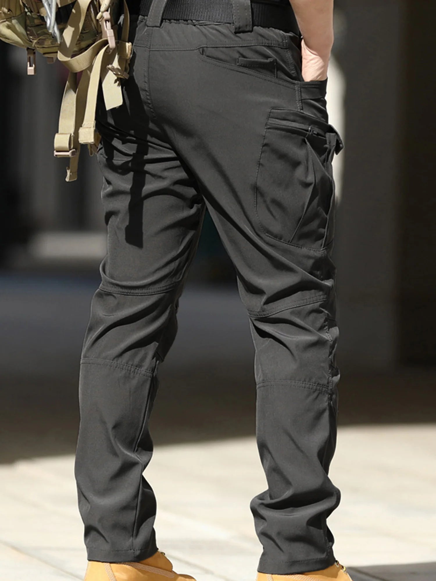 Men's Tactical Cargo Pants – Multi-Pocket Outdoor Utility Trousers