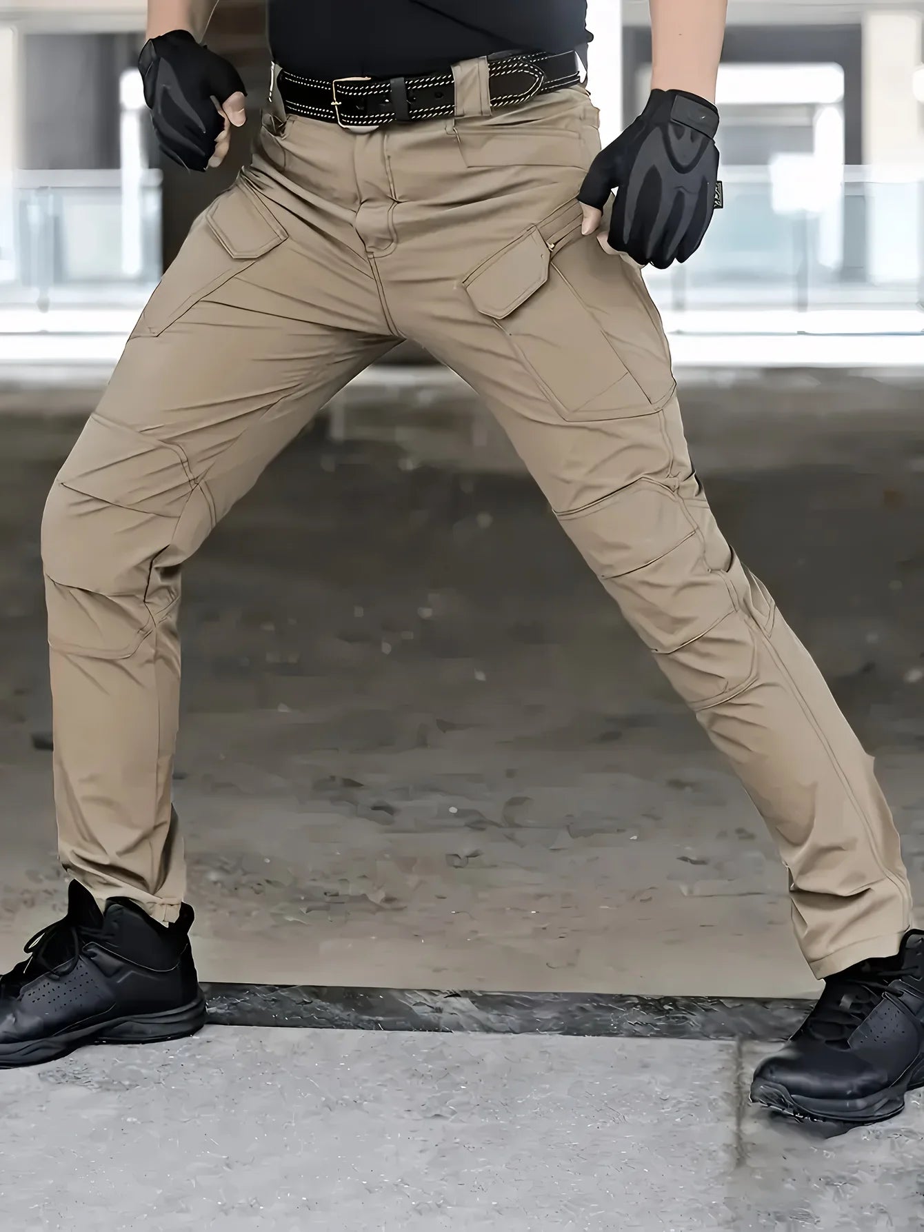 Men's Tactical Cargo Pants – Multi-Pocket Outdoor Utility Trousers