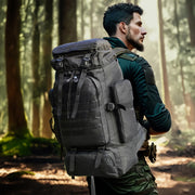80L/100L Tactical Hiking Backpack – Large Capacity Oxford Mountaineering Backpack for Camping, Trekking & Travel