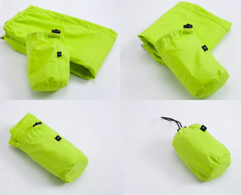 Unisex Waterproof Hiking Jacket – Lightweight Quick-Dry Hooded Windbreaker with UV Protection