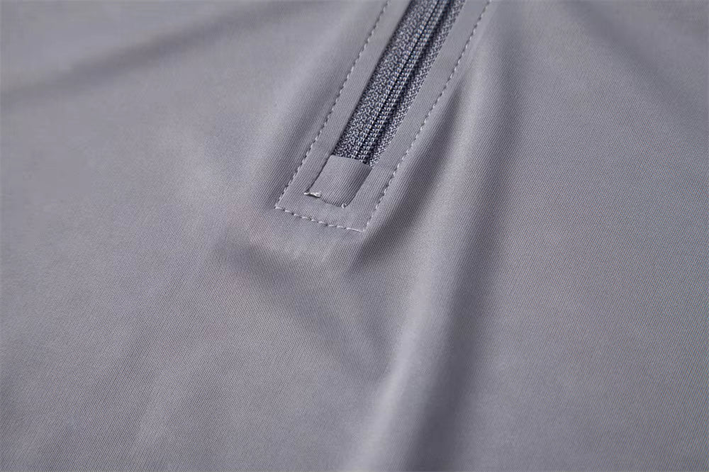 Men's UV Protection Half-Zip Long Sleeve Shirt – Quick-Dry Breathable Outdoor Performance Top