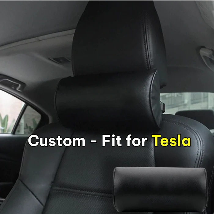 Custom Car Logo Neck Pillow Car Seat Headrest Neck Rest Cushion for Driving Seat Auto Head Rest Neck Support