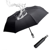 Thumbnail for Umbrella for All Cars, 10 Ribs Umbrella Windproof Automatic Folding Umbrella, One-handed use, Rain and Sun Protection, Car Accessories HA13993