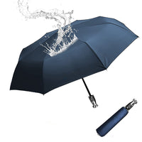 Thumbnail for Umbrella for All Cars, 10 Ribs Umbrella Windproof Automatic Folding Umbrella, One-handed use, Rain and Sun Protection, Car Accessories IN13993