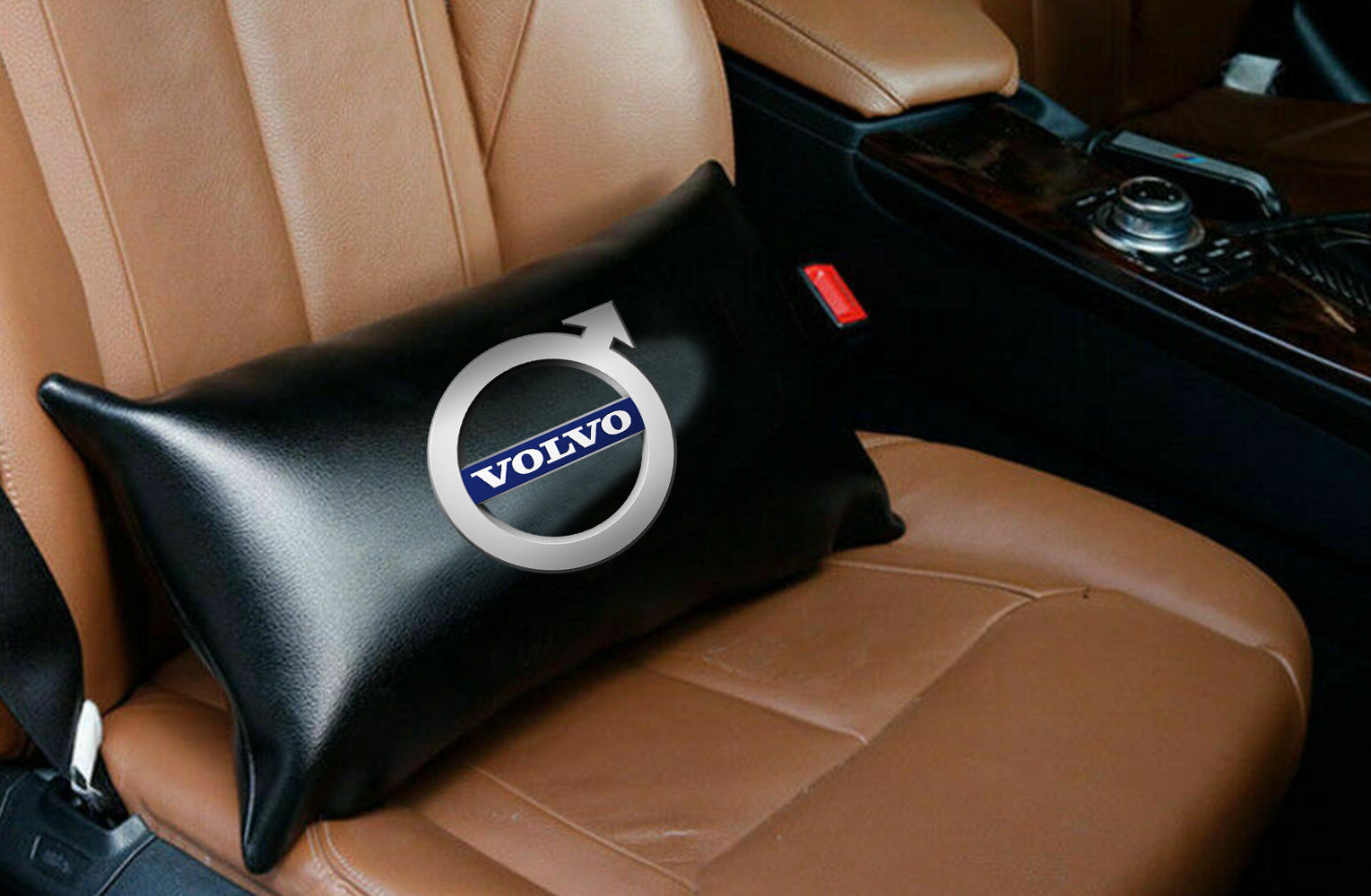 Custom Logo Neck Pillow, Car Seat Headrest Neck Rest Cushion for Driving Seat Auto Head Rest Neck Support