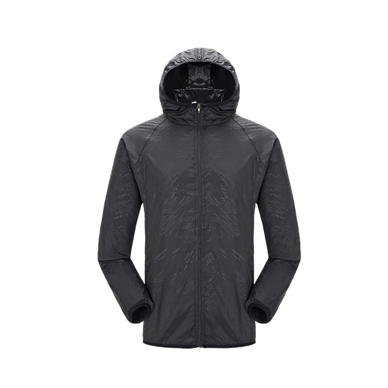 Lightweight Waterproof Rain Jacket – Quick-Dry Hooded Windbreaker for Men & Women