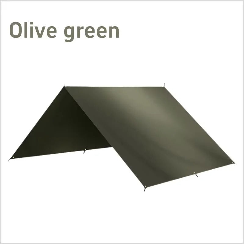 Waterproof Camping Tarp – Ultralight Sun Shelter & Rain Fly for Camping, Beach & Outdoor Adventures