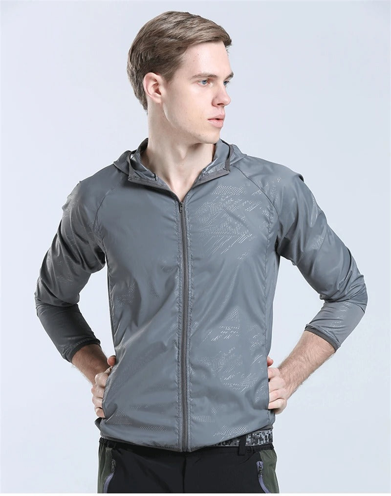 Lightweight Waterproof Rain Jacket – Quick-Dry Hooded Windbreaker for Men & Women
