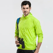 Lightweight Waterproof Rain Jacket – Quick-Dry Hooded Windbreaker for Men & Women
