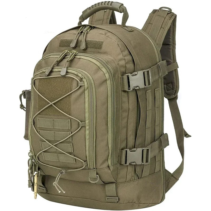 60L Tactical Backpack – Waterproof Molle Hiking & Camping Rucksack