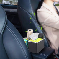 Thumbnail for Car Armrest Storage Box Coffee Cup Water Drink Holder for Rear Seat, Custom fit for Car