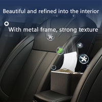 Thumbnail for Car Armrest Storage Box Coffee Cup Water Drink Holder for Rear Seat, Custom fit for Lincoln