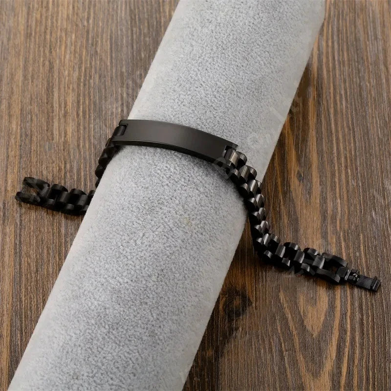 Personalized Human Eyes Bracelet for Women/Men - "Eye Love You", Engraved Your Eyes Photo, Perfect Custom Christmas Gift for Her/Him (A01)