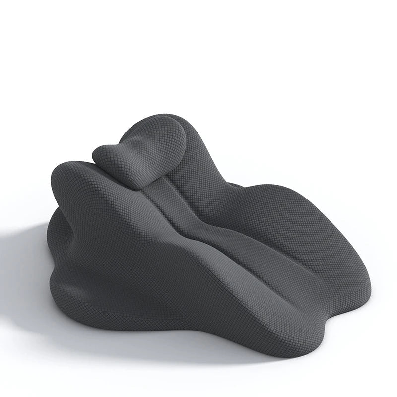 Memory Foam Knee Pillow – Ergonomic Leg Support Cushion for Side, Back, and Stomach Sleeping