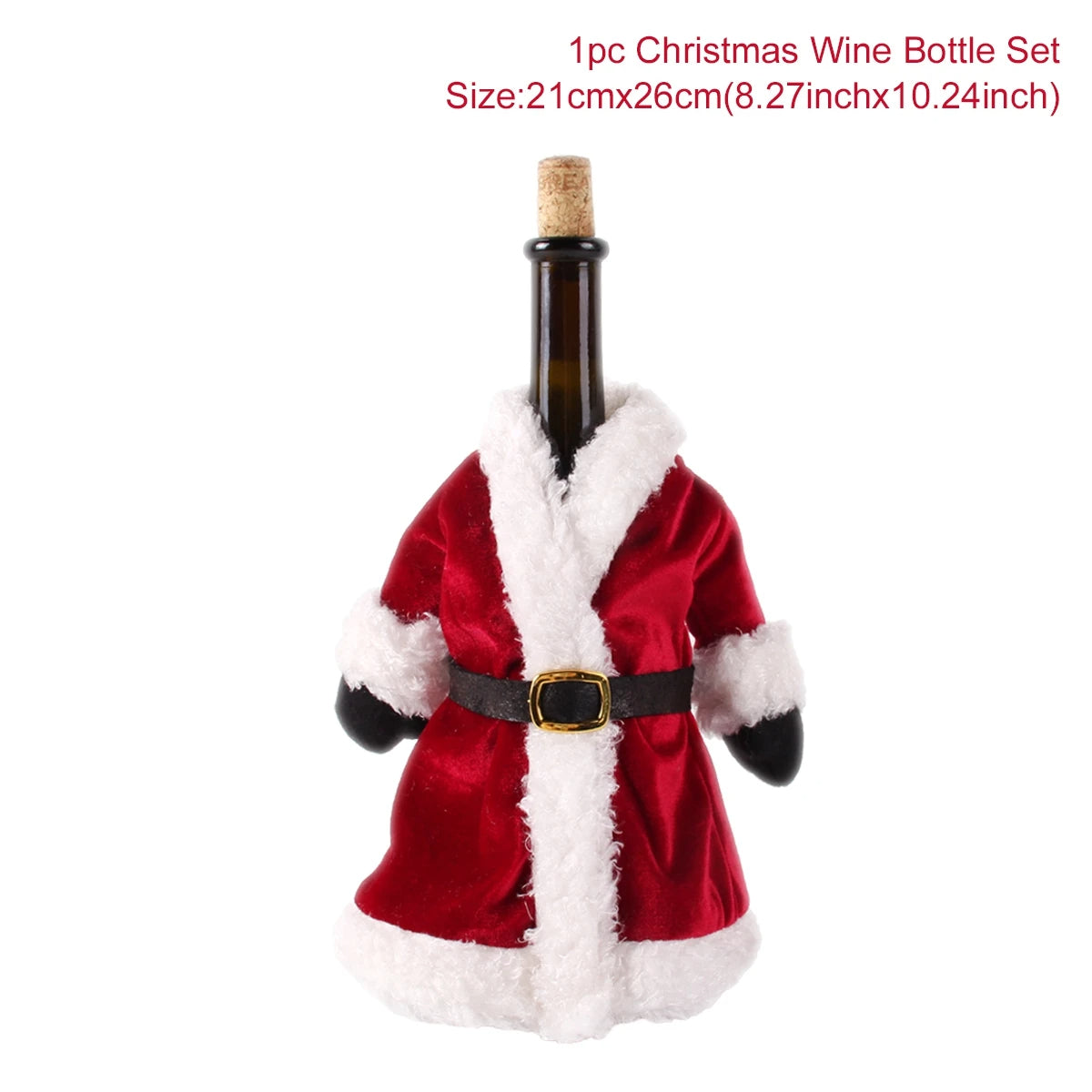 Christmas Wine Bottle Cover – Merry Christmas Decorations for Home, Xmas Gift, Navidad Noel Natal Ornaments 2025
