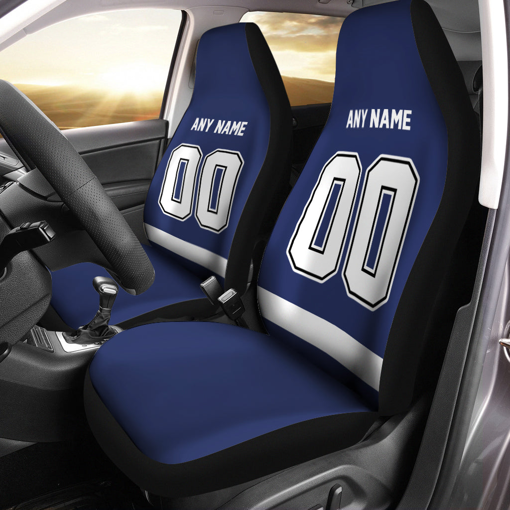 Custom Car Seat Covers Tampa Bay Jersey Personalized Ice hockey Car Seat Covers for Men Women