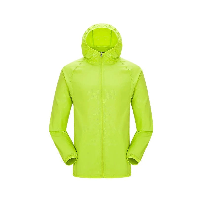 Lightweight Waterproof Rain Jacket – Quick-Dry Hooded Windbreaker for Men & Women