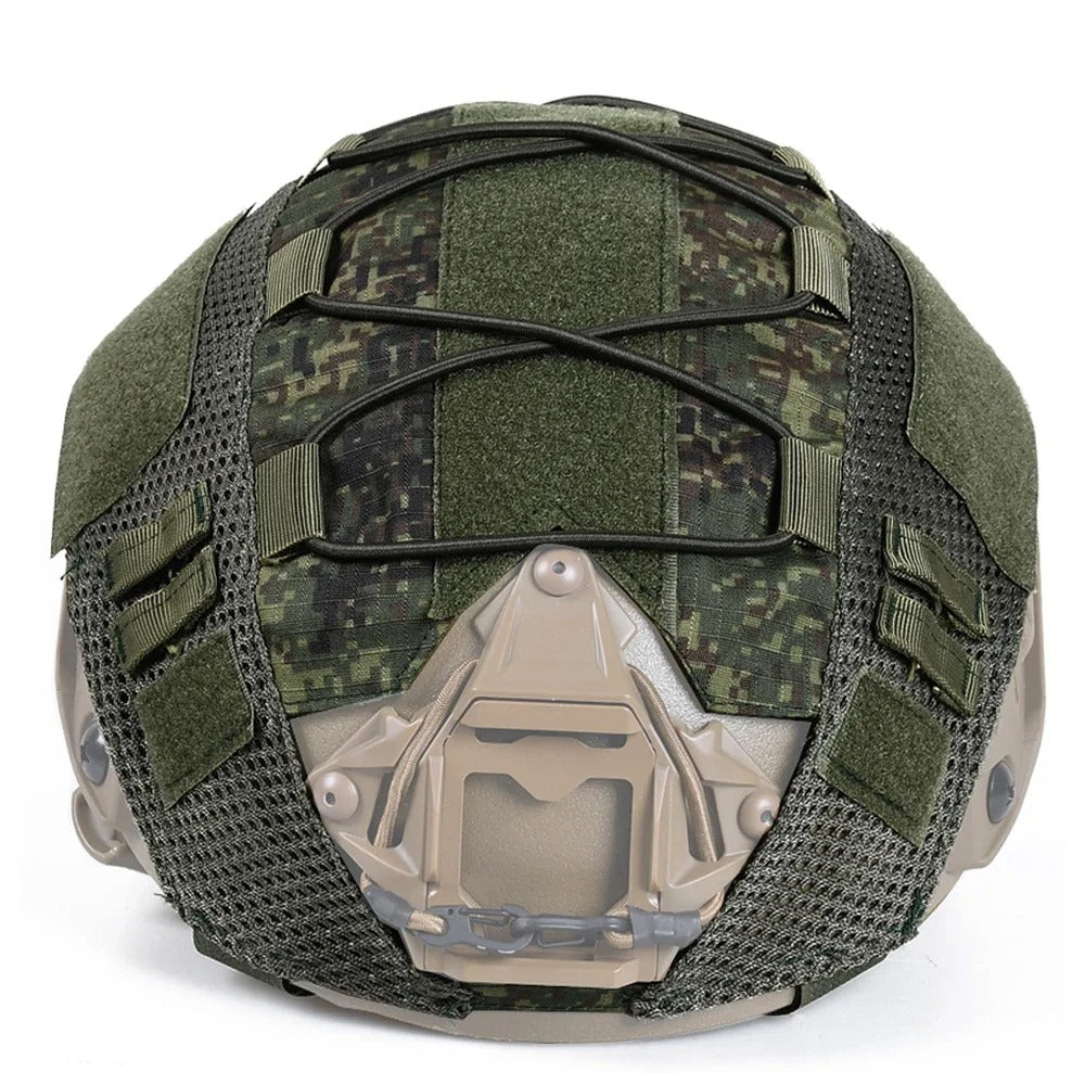 Camouflage Tactical Helmet Cover – Lightweight Nylon Cover for Outdoor Sports