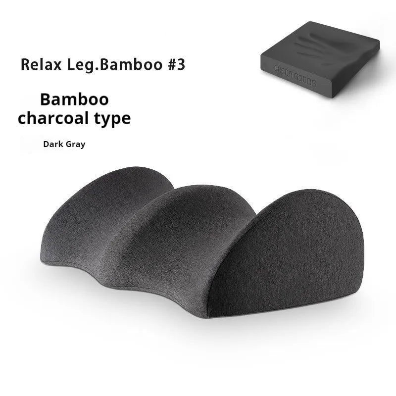 Memory Foam Knee Pillow – Ergonomic Leg Support Cushion for Side, Back, and Stomach Sleeping