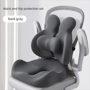 Memory Foam Office Seat Cushion with Back Support – Ergonomic Chair Cushion
