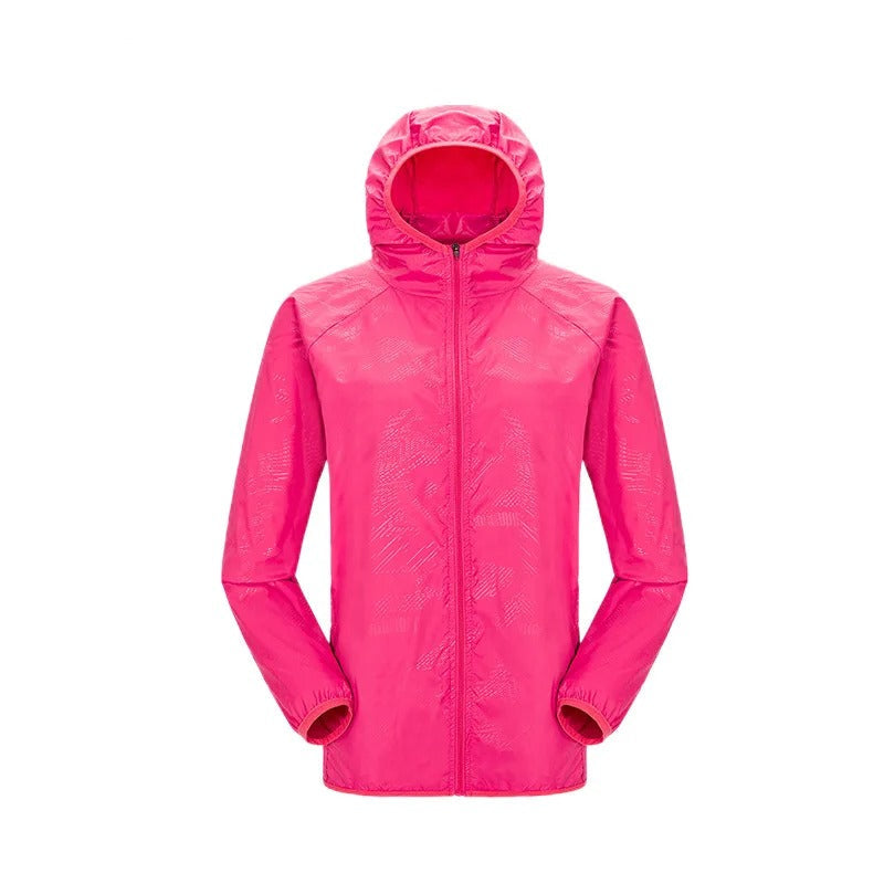 Lightweight Waterproof Rain Jacket – Quick-Dry Hooded Windbreaker for Men & Women
