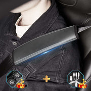Car Seat Belt Covers (2PCS), Custom Fit For Your Cars, Microfiber Leather Seat Belt Shoulder Pads for More Comfortable Driving, Car Accessories LR13994
