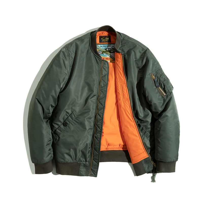 Men's Bomber Jacket | Casual Pilot Coat | Perfect High-quality Outerwear C39
