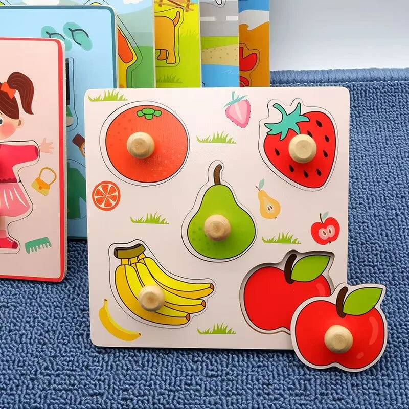 Set 2 Montessori Animals Puzzle Board, Laser Cut for Educational Wooden Toy, Wooden Animals Puzzle Laser Cut, Wooden Animals Set, Shape sorter toy, Toddler gift, Kids Christmas gift C154