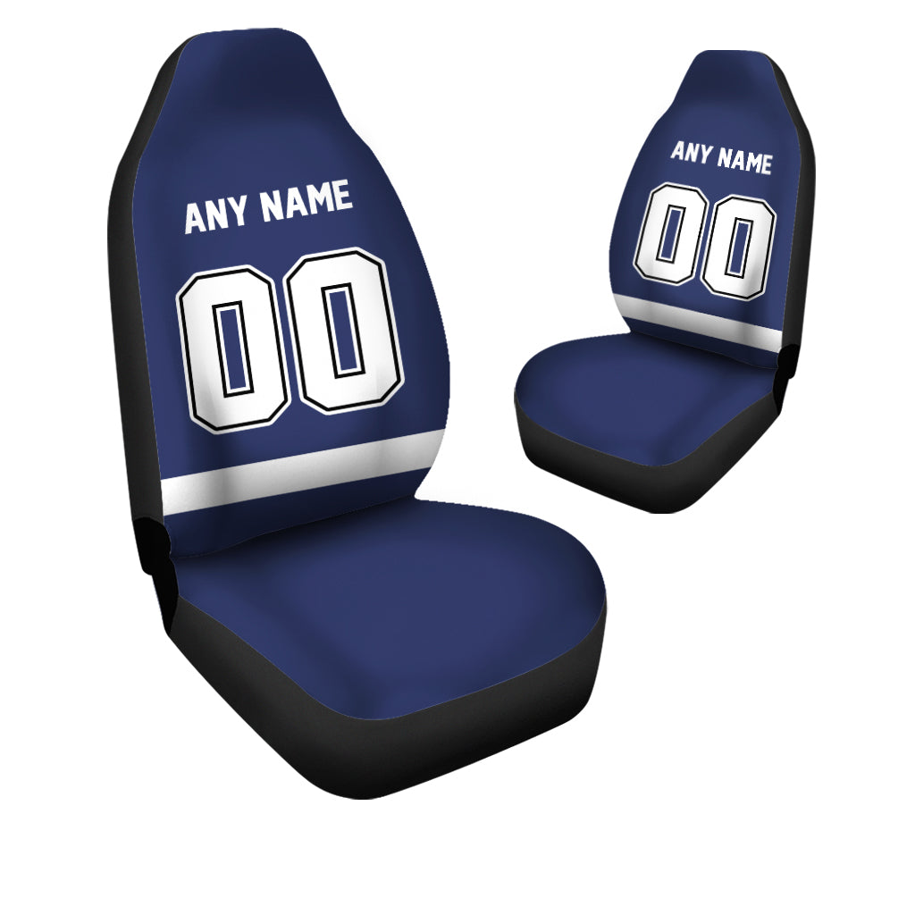 Custom Car Seat Covers Tampa Bay Jersey Personalized Ice hockey Car Seat Covers for Men Women
