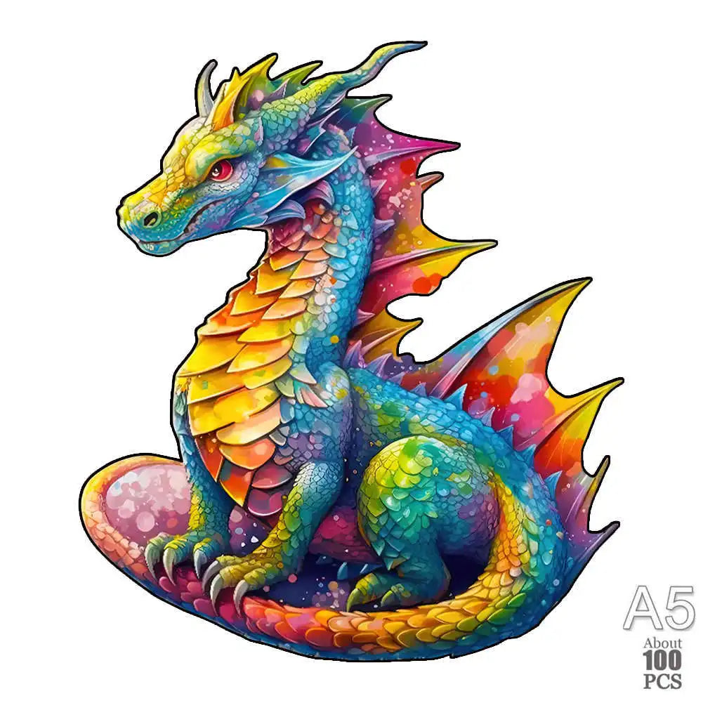 Set 2 Unique Wooden Animal Jigsaw Puzzle, Animal Shape, Wooden Jigsaw Puzzle, Mindfulness & Educational Animals Game for All Ages, Unique Sustainable, Wildlife Gift, Christmas gift Idea C179