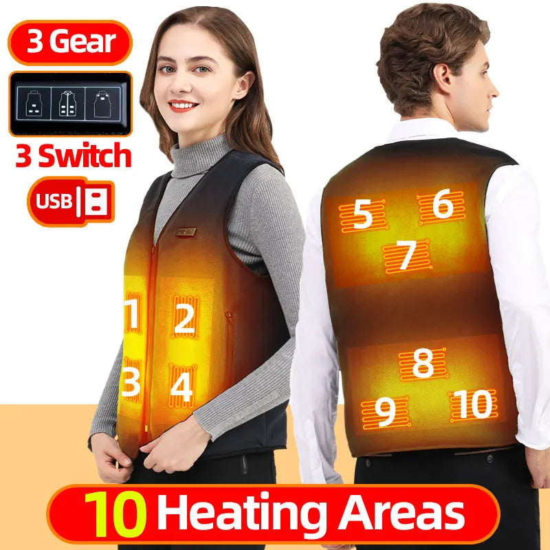 Premium Heated Vest – Highest Quality & Ultimate Comfort (C1)