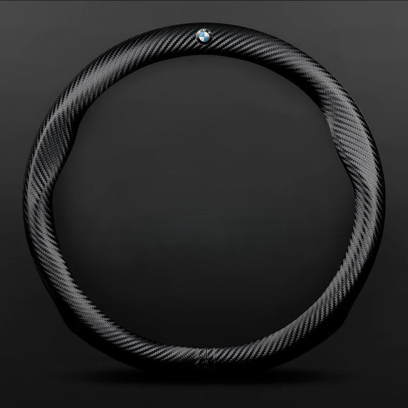 Anti-Slip Leather Steering Wheel Cover for Car - Universal Fit