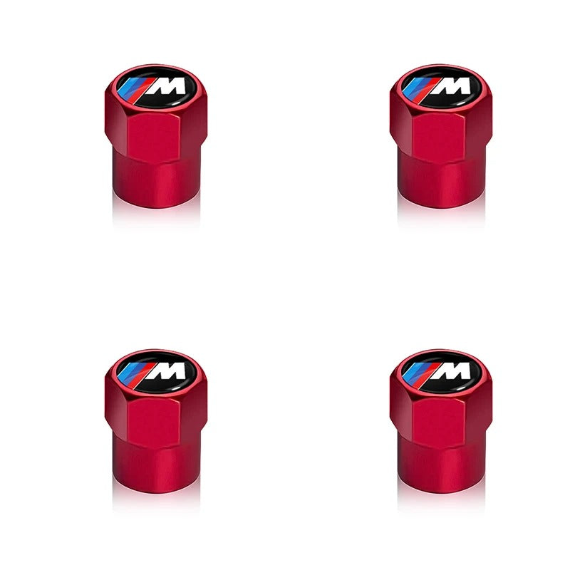 4pcs Metal Tire Valve Caps - Universal Decorative Wheel Accessories