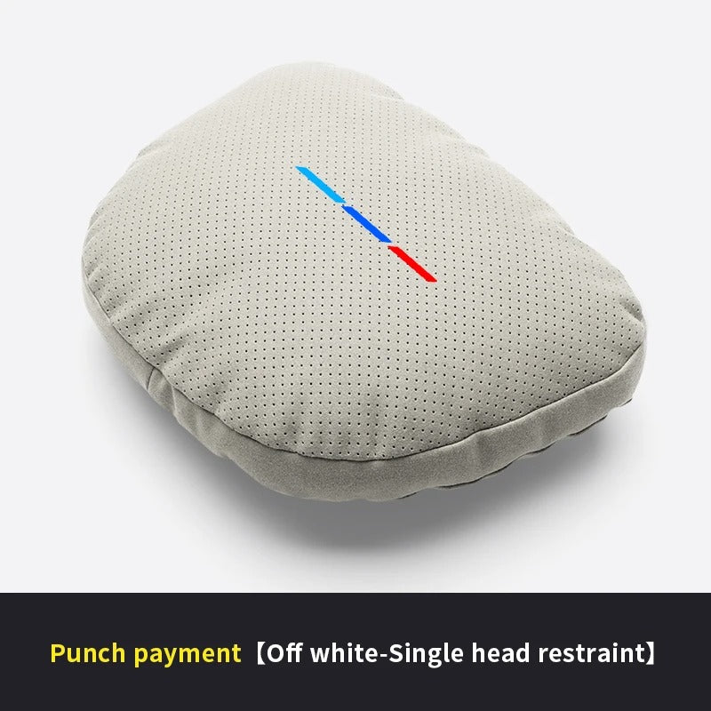 Car Headrest Neck Support & Lumbar Cushion - Soft Neck Pillow for Car