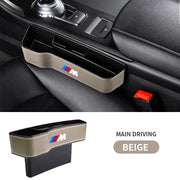 Car Leather Cup Holder Seat Organizer - Multifunctional Storage Box for Car