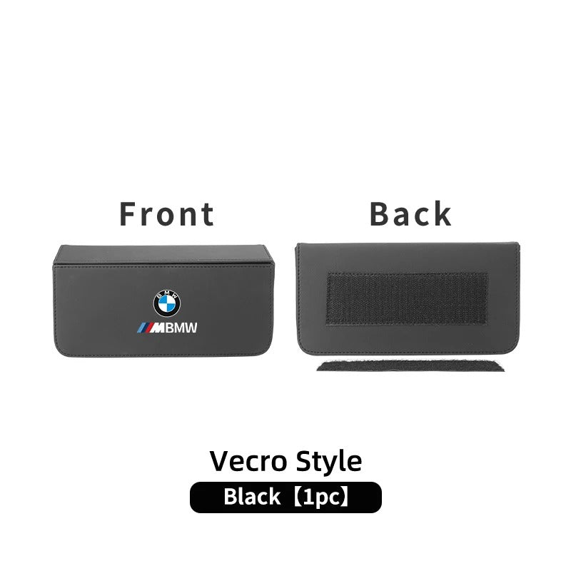 Square Leather Storage Box for Car - Premium Car Accessories