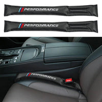 Thumbnail for 1/2pcs Car Seat Gap Filler Cushion for Car - Faux Leather & PP Cotton Universal Fit