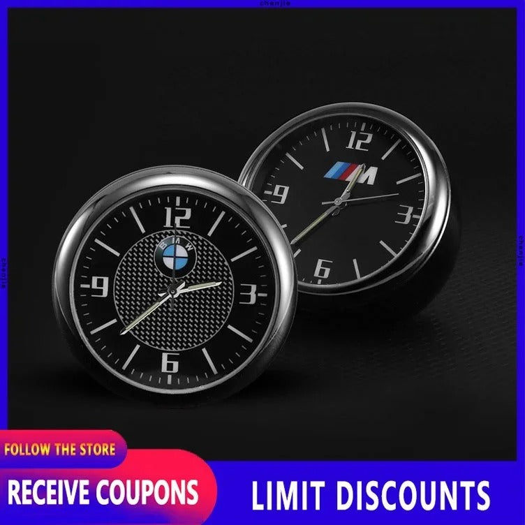 Mini Car Quartz Clock for Car - Interior Center Console Watch