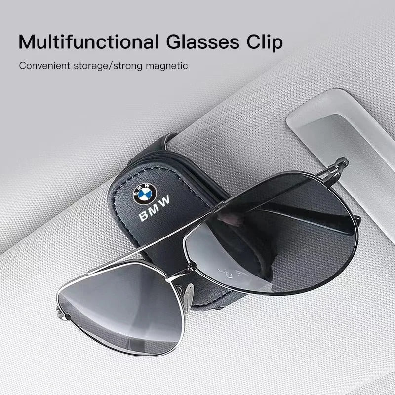 Universal Car Glasses Clip – Sunglasses & Ticket Holder for Sun Visor