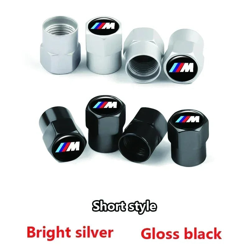 4Pcs Universal Car Tire Valve Caps – Air Stem Covers for Wheels & Bikes