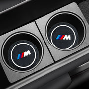 2Pcs Silicone Car Cup Coaster Pads - Anti-Slip and Noise-Proof Auto Accessories