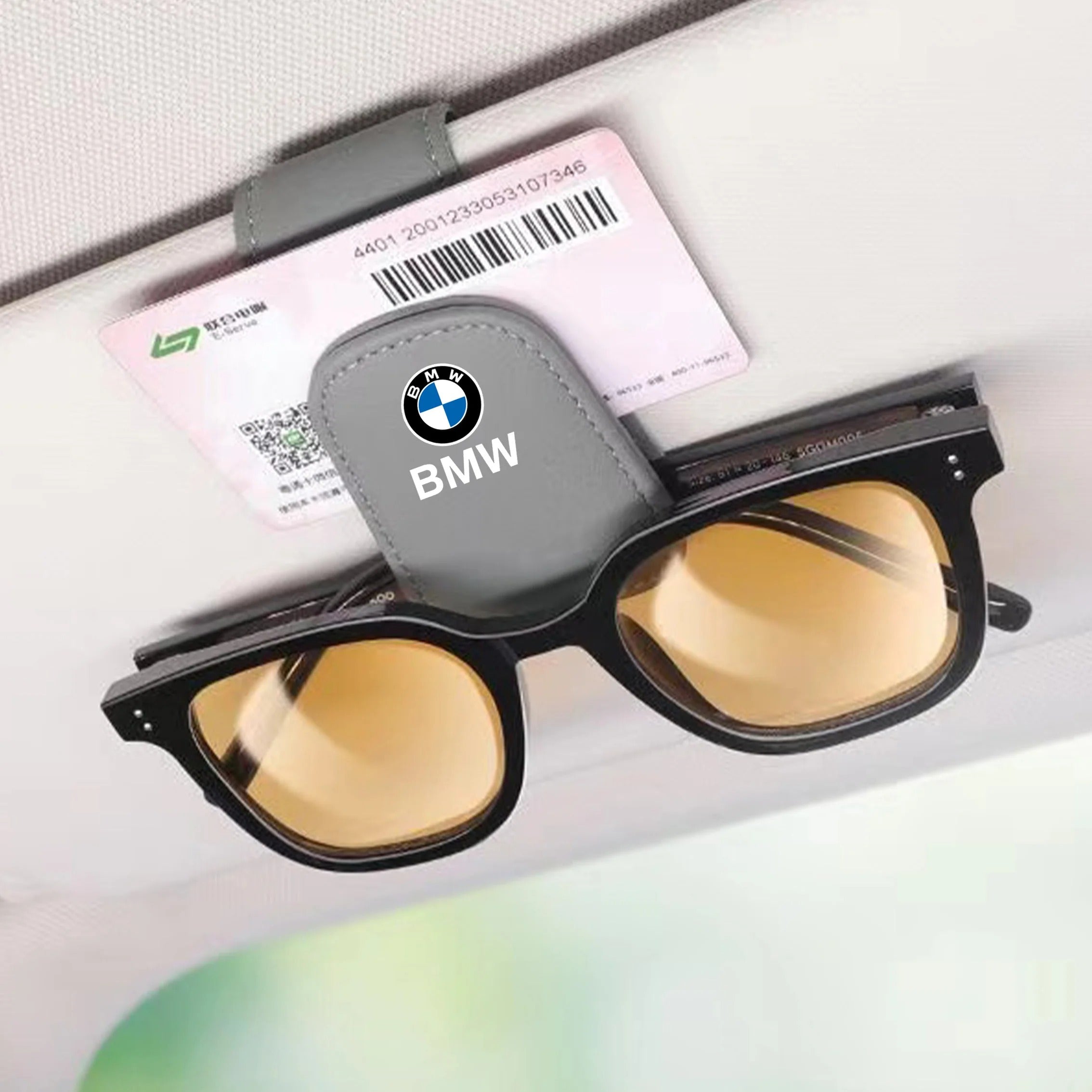 Universal Car Glasses Clip – Sunglasses & Ticket Holder for Sun Visor