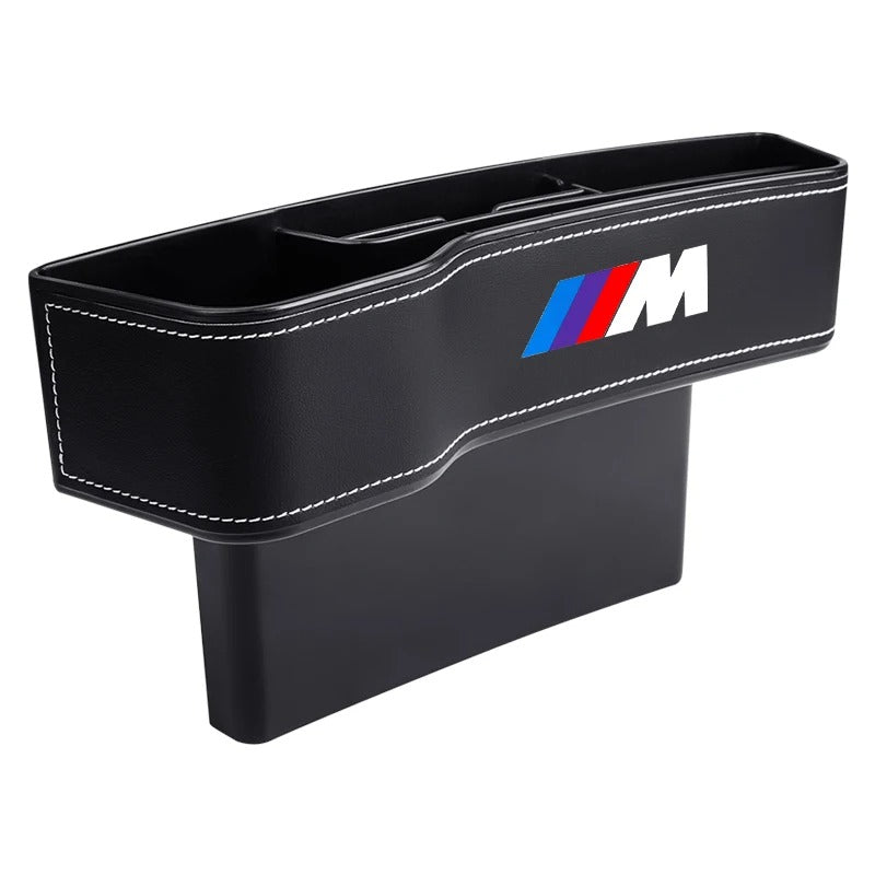 Car Leather Cup Holder Seat Organizer - Multifunctional Storage Box for Car