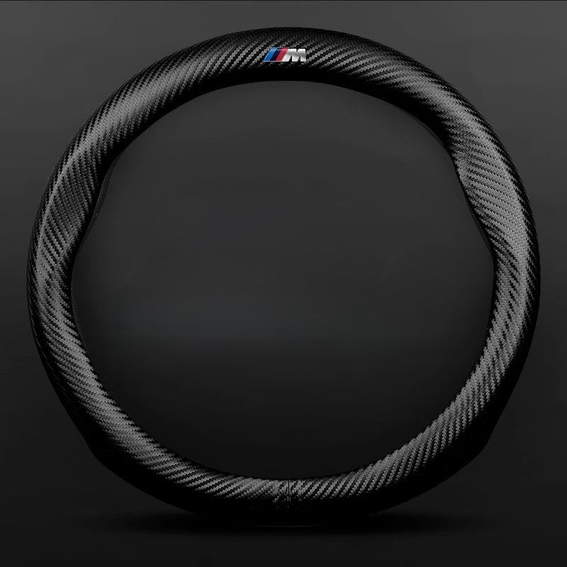 Anti-Slip Leather Steering Wheel Cover for Car - Universal Fit