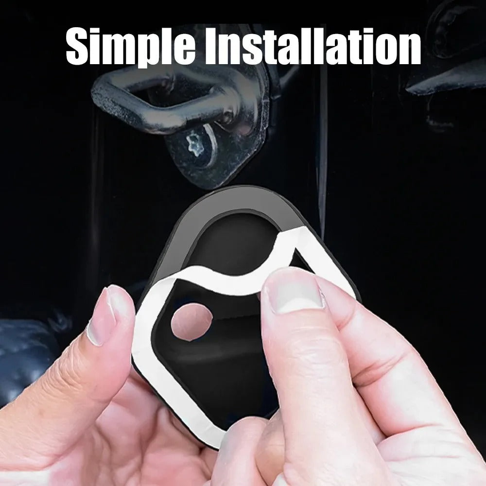 Universal Car Door Lock Protective Cover – Silicone Mute Damping Cushion